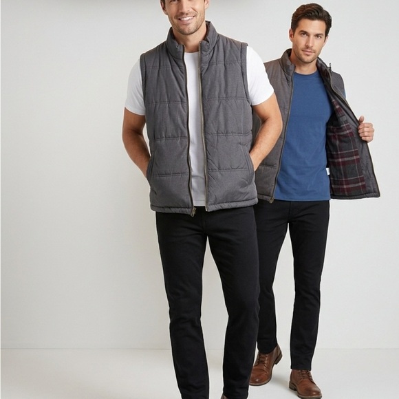 Weatherproof Other - Weatherproof Men's Gray Puffer Vest